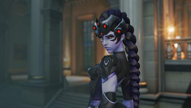 Widowmaker look back OW2